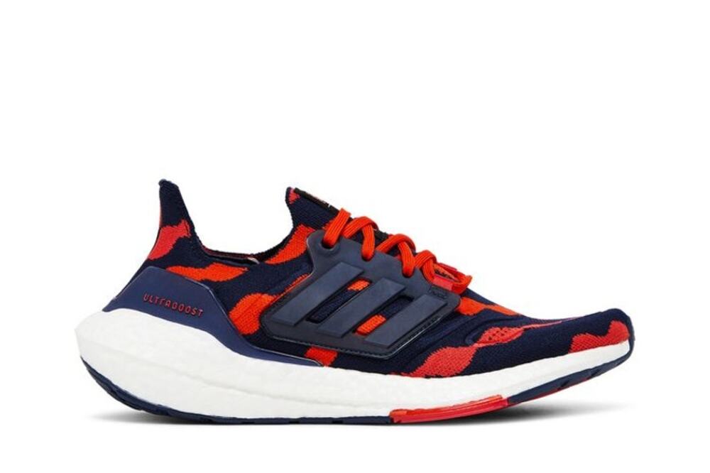 ADIDAS x MARIMEKKO UltraBoost 22 Lush Red Navy Sneakers Sz 7 $190